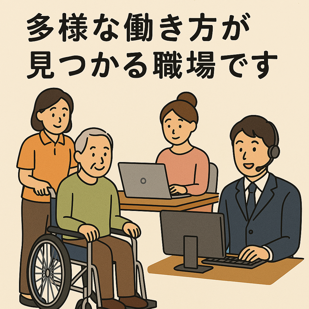 多様な働き方が見つかる職場です | 平成会採用サイト